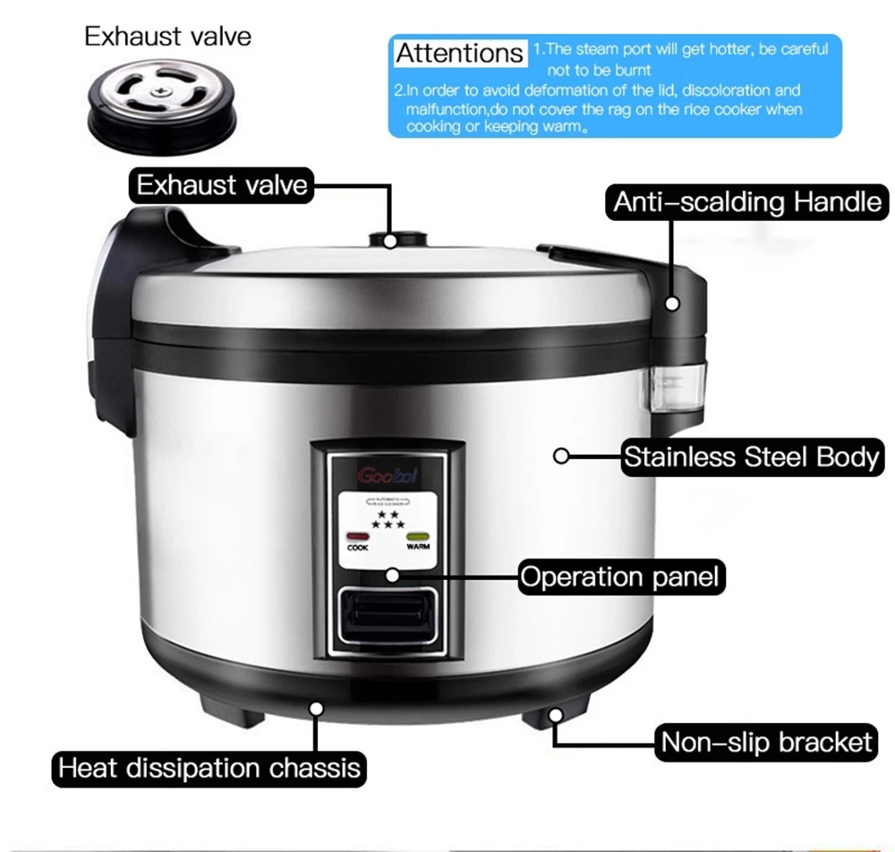 50kg rice cooker