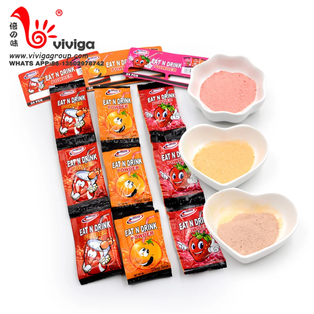 Organic Instant Soda Strawberry Orange Powder Drink Flavor Fruit Juice
