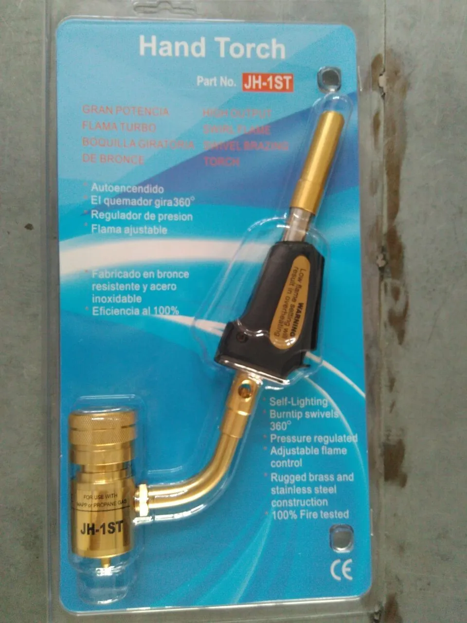 thumbnail image 2 of Biltek Dual Fuel Hand Torch Kit – 3 Nozzles, Air/MAPP & Propane, Welding Torch 2 of 6