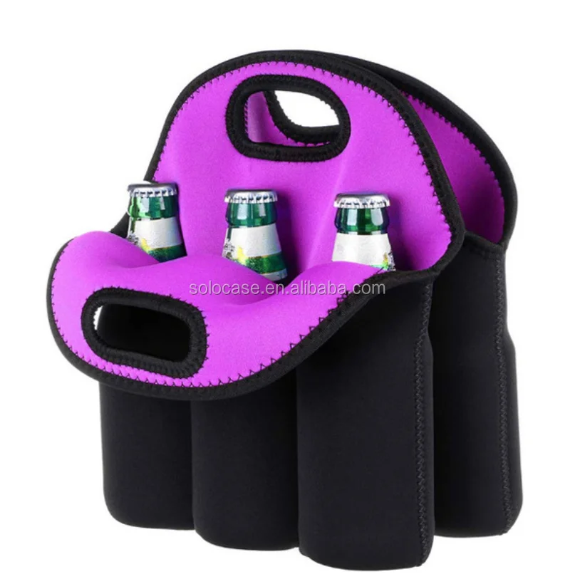 Neoprene Beer Cooler Tote Bag