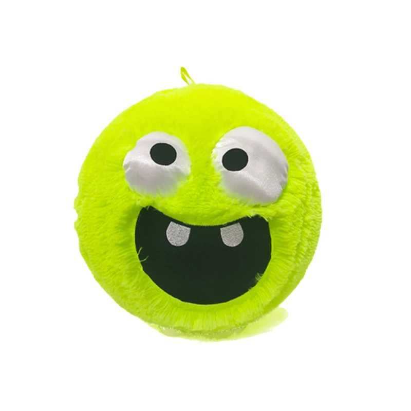 
PVC Inflatable fuzzy cloth cover ball Toy 