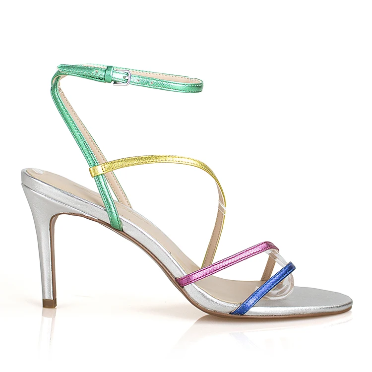 2020 Wholesale Multicolor Straps High Heel Women Sandals New Design ...