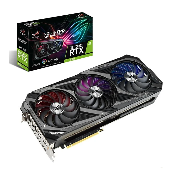 ASUS ROGSTRIXRTX3080O10GGAMING Graphics Card Support 4K Monitor