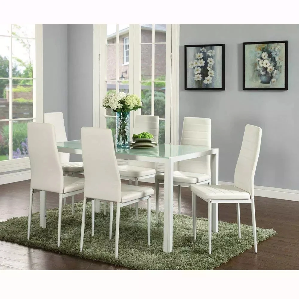 High Quality Glass Table Top Banquet Hall Clear Glass Dining Table Set Dinning Table With Chairs Buy Meja Makan Dan Kursi
