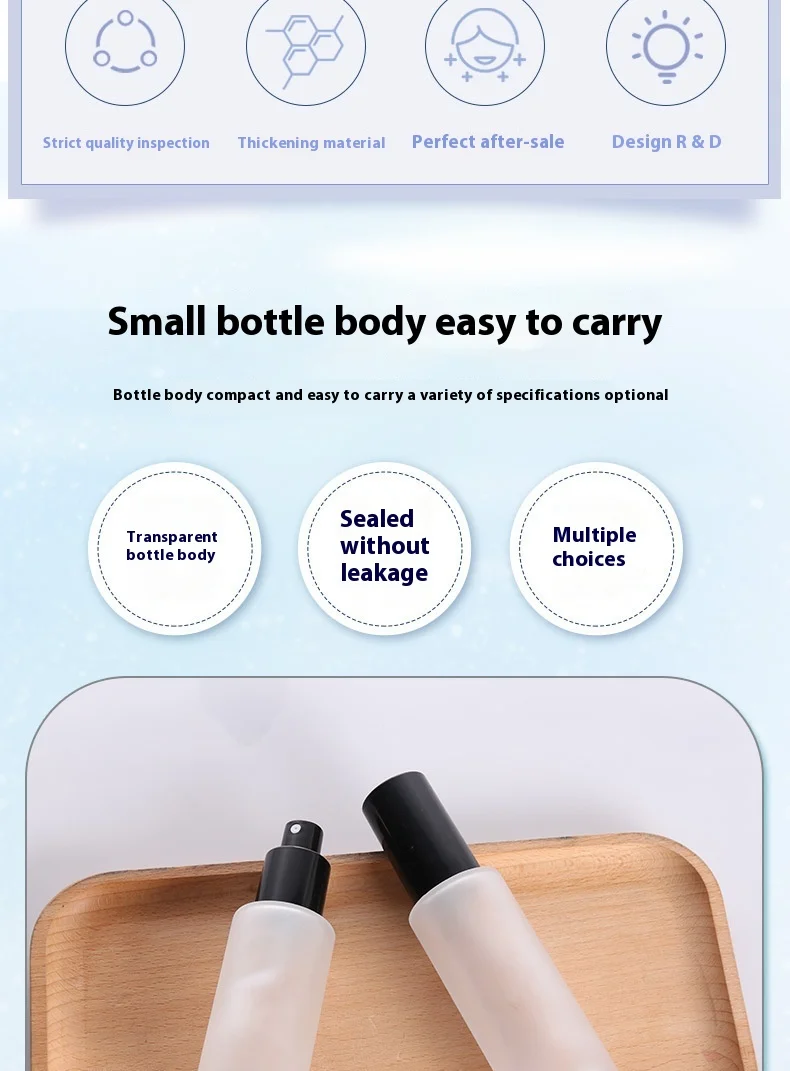 product glass lotion pump bottle luxury 30ml 50ml 60ml 80ml 100ml 120ml empty lotion packaging bottle-1