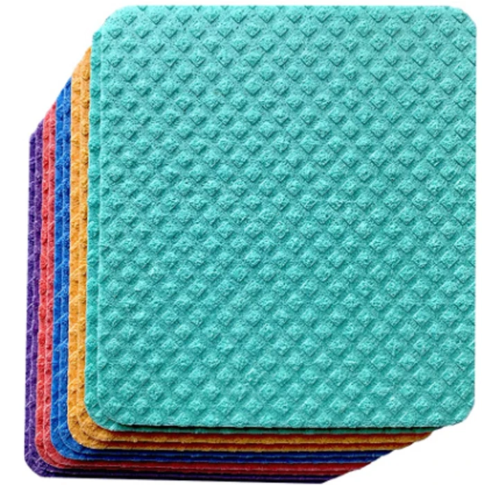 Eco Friendly Suppliers Fabric Swedish Wholesale Dishcloth Biodegradable
