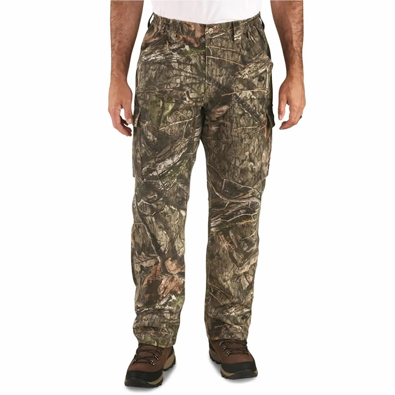 Insulated Battery Heated Camo Pants For Men For Hunting In Mossy Oak ...