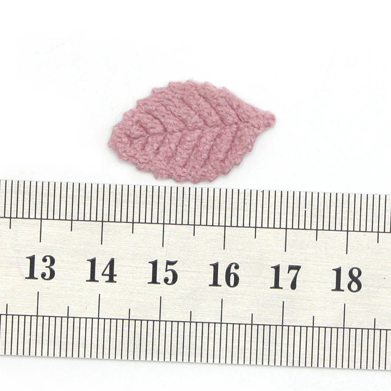 16 * 26毫米人造叶子剪贴簿手工 diy 花圈叶叶婚礼装饰配件 b0805