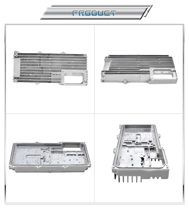 OEM custom precision chassis machining parts aluminum die casting process