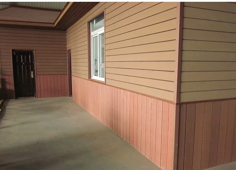 eco-friendly wpc waterproof outdoor privacy fence