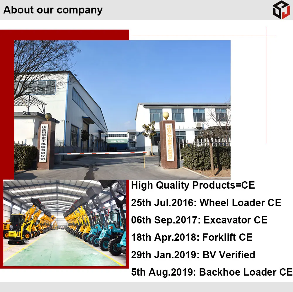 2019 High Quality China Mini Wheel Loader