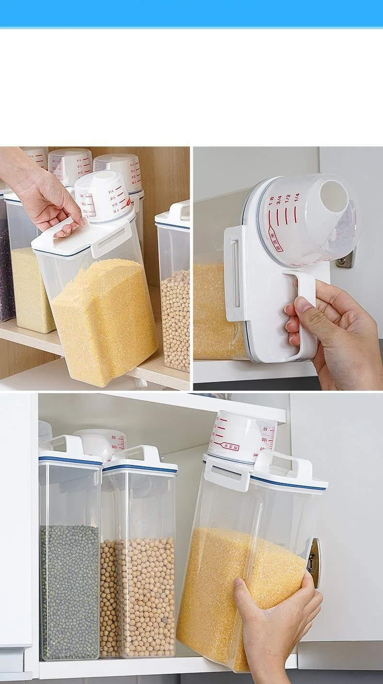 2.5 L Food Container - Perfect for Cereals and Pasta Storage