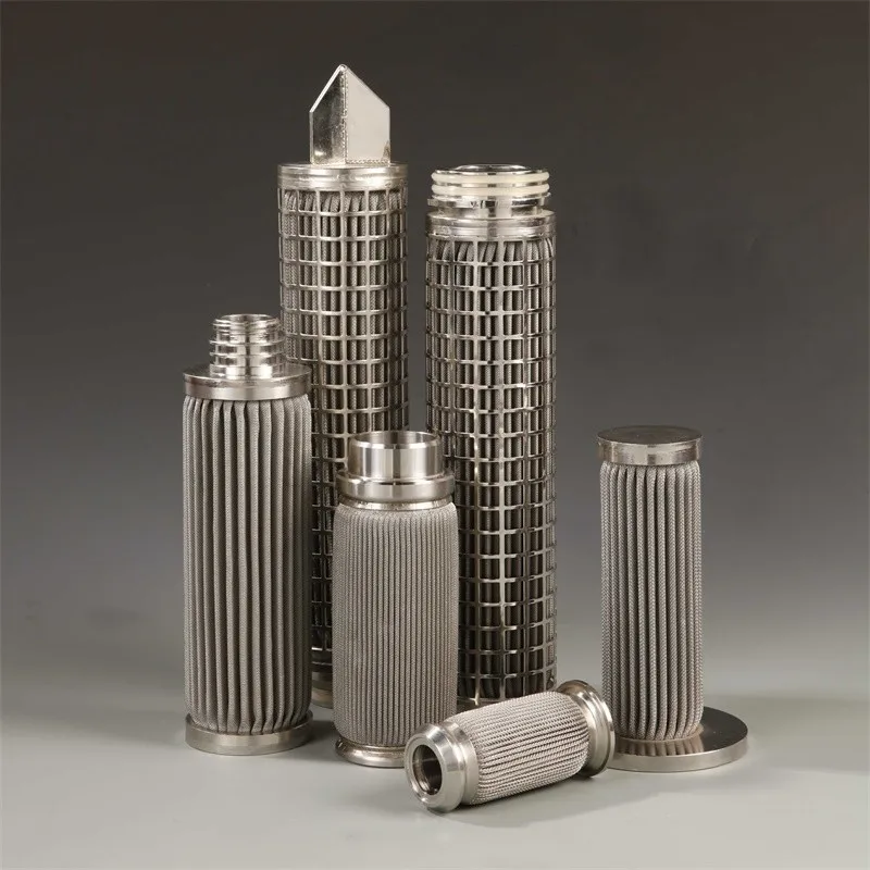 20 微米聚合物熔体水百褶滤芯