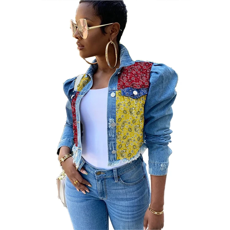 Hot Sale Womens Fashion Trendy Clothes And Coats 2021 Denim Jacket Women Jean Jackets For Ladies