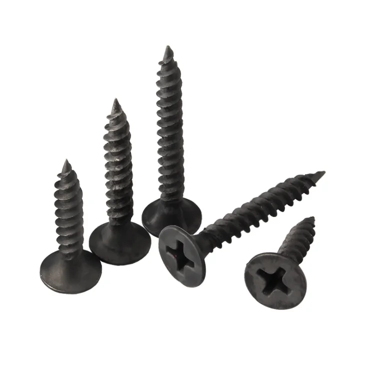 
Hot sales Anti-corrosion galvanized black drywall screw 