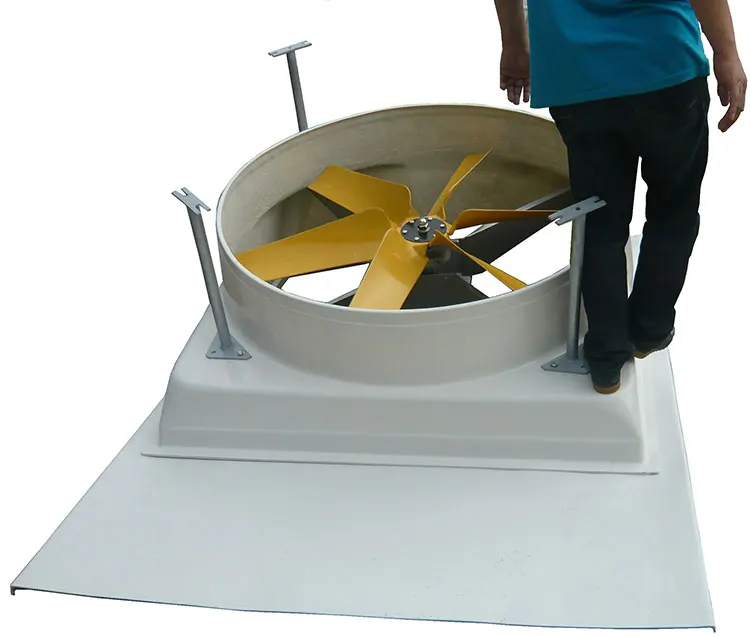 Industrial Frp Exhaust Fan, 46500, M3/h, Roof - detail 10