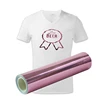 Wholesale factory flex rolls film gold metallic soft htv heat transfer foil vinyl for t shirt