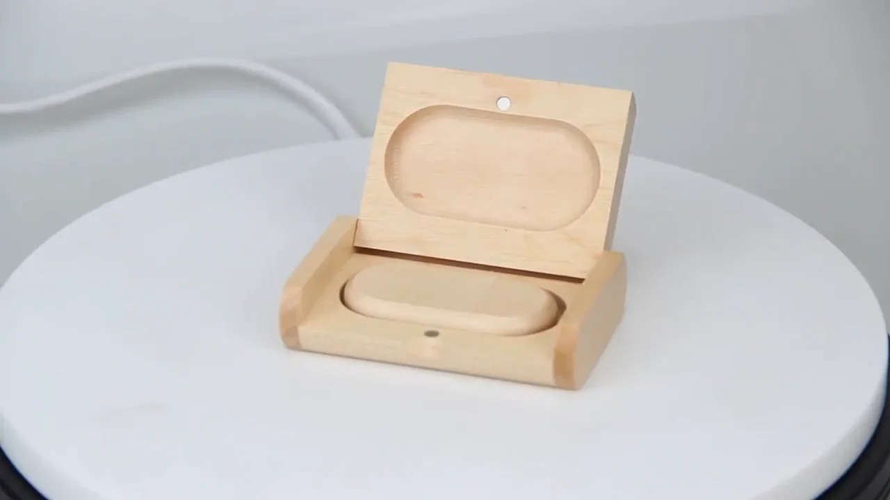 Madera De Arce De Madera Lisa Color 32gb Madera Usb Caja De Embalaje