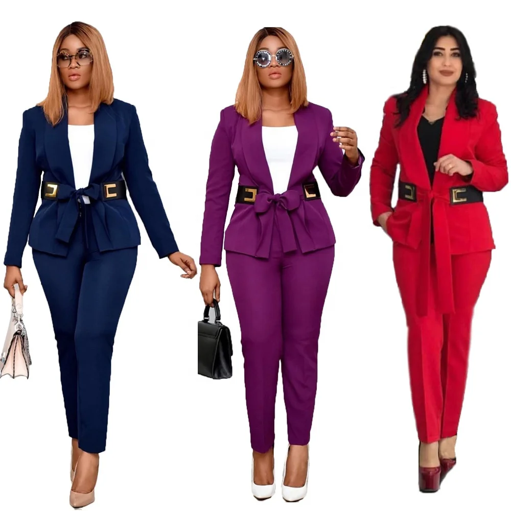 African Ladies Office Suit Women Formal Suits - Buy African Formal ...