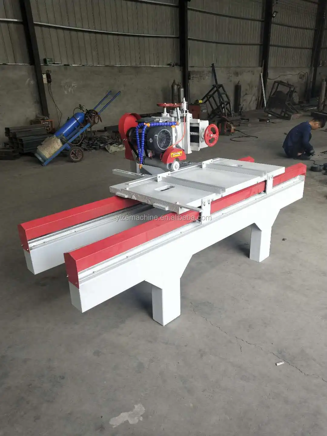 Multi Blade Marble Tile Mosaic Cutting Machines / Ceramic Porcelain Tile Waterjet Cutting