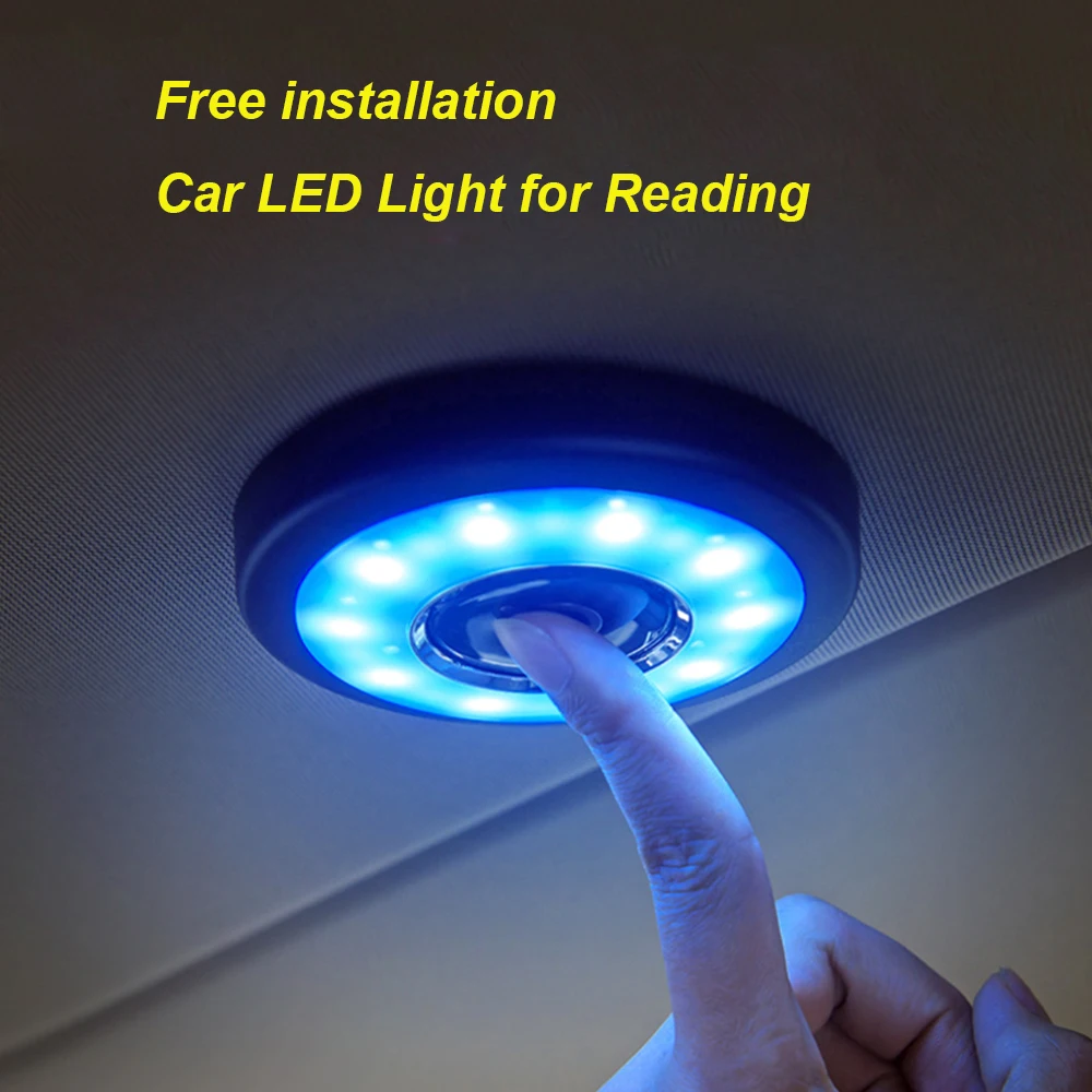 Portable Free Installation Car Exterior Roof Light For Rechargeable