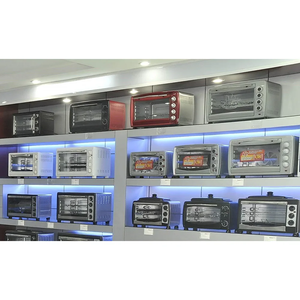 stove with electric oven