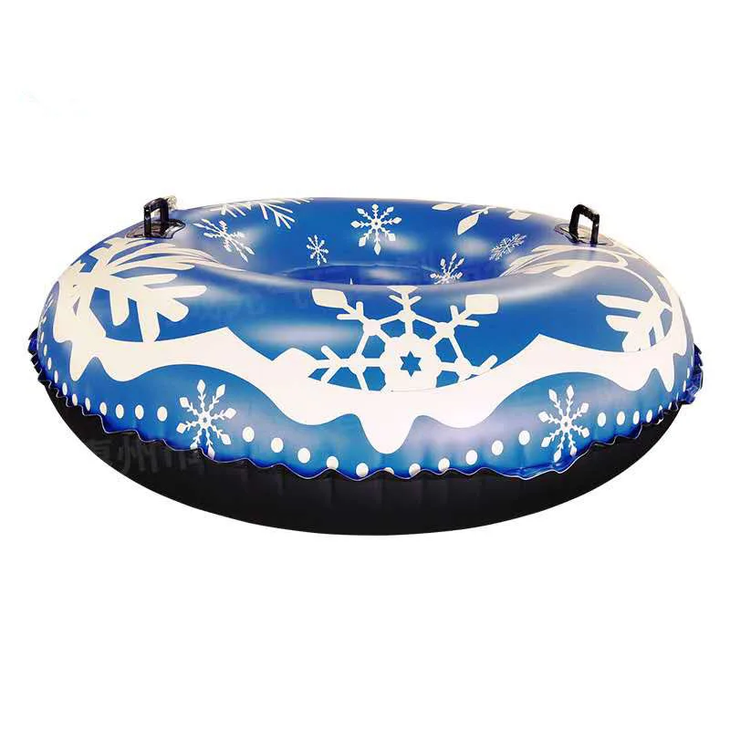 
PVC inflatable snow board factory price good quality winter kids big protect colorful ski circle 