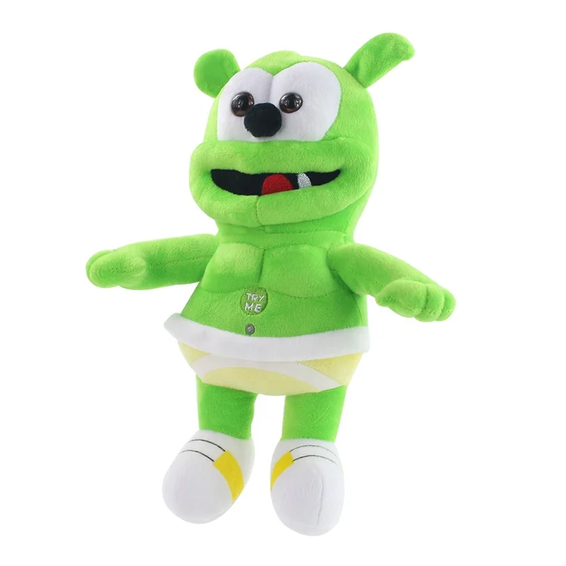 green stuffed toy