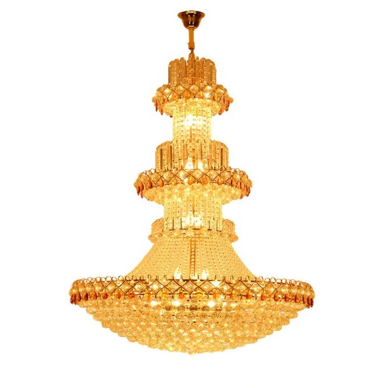 American Popular Hot Sale Duplex Chandelier Crystal Lighting Zhongshan Manufacturer