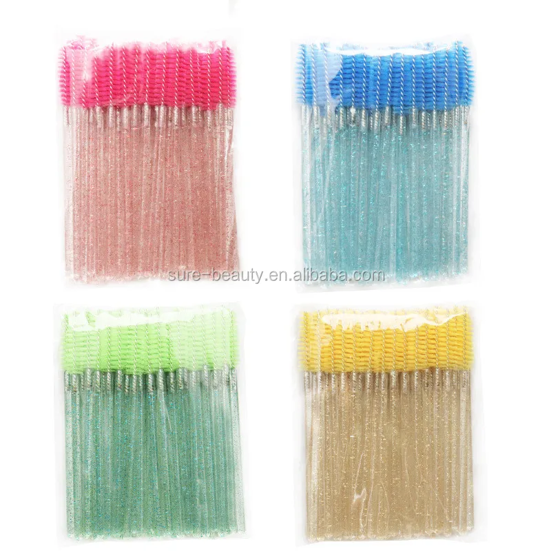 Diamond eyealsh brush