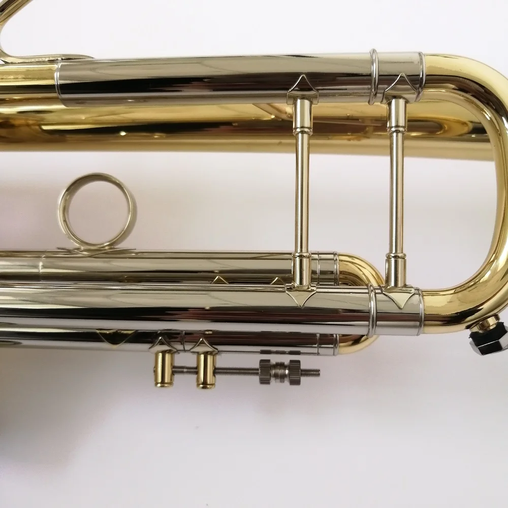 Yellow Brass Imported From Germany Bb Key Gold Lacquer Trumpet Buy