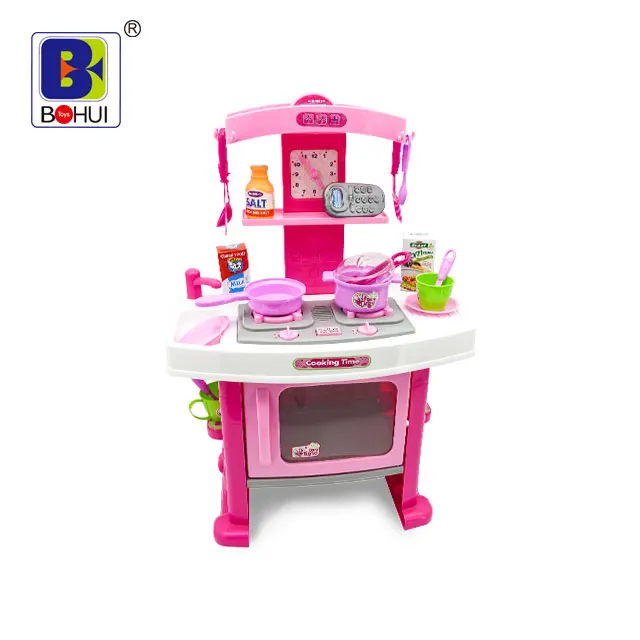 little chef microwave playset pink