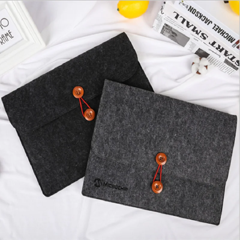 colorful colors felts sleeve laptop
