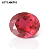 Synthetic 7*5mm Oval Cut #5 Ruby Corundum Stone Prices Per Carat