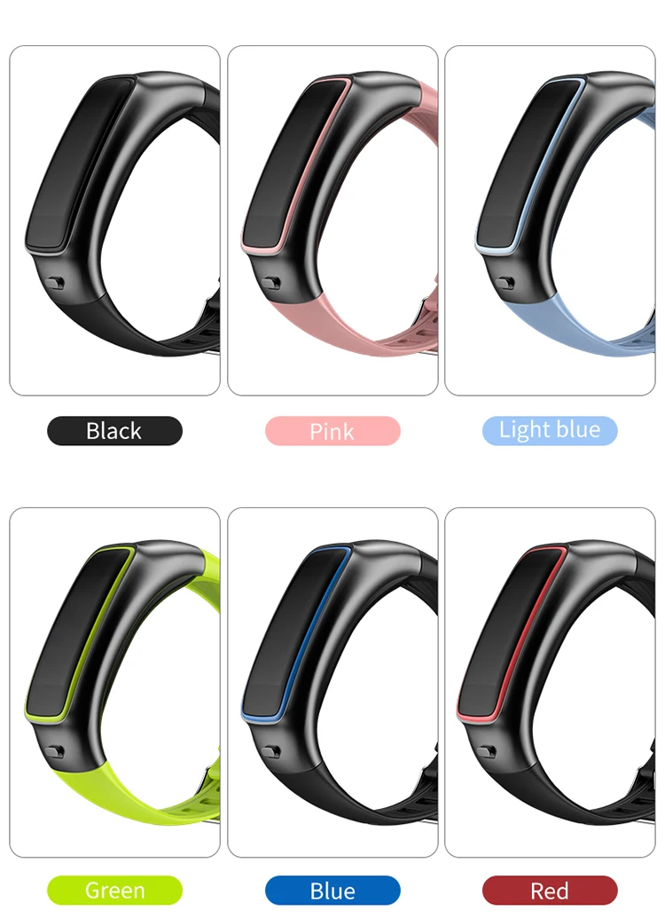 Wristbands BT Smart Watch Wireless Phone Calling with Earphones & Headphones TB02 Earbuds Watches