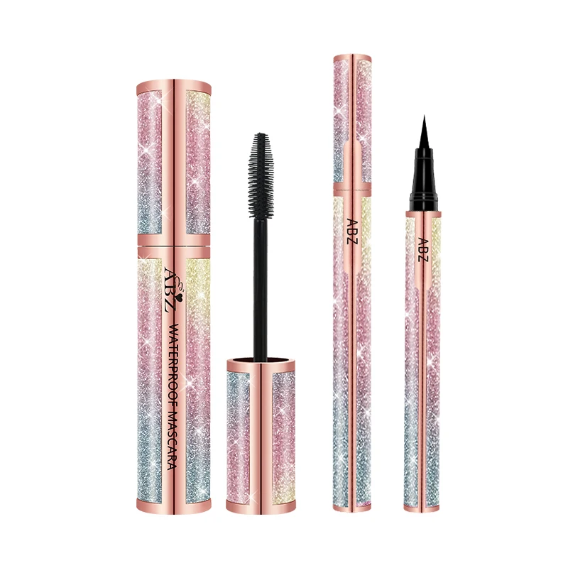 Oem Private Label Mascara And Eyeliner Set Waterproof Eyeliner Pen