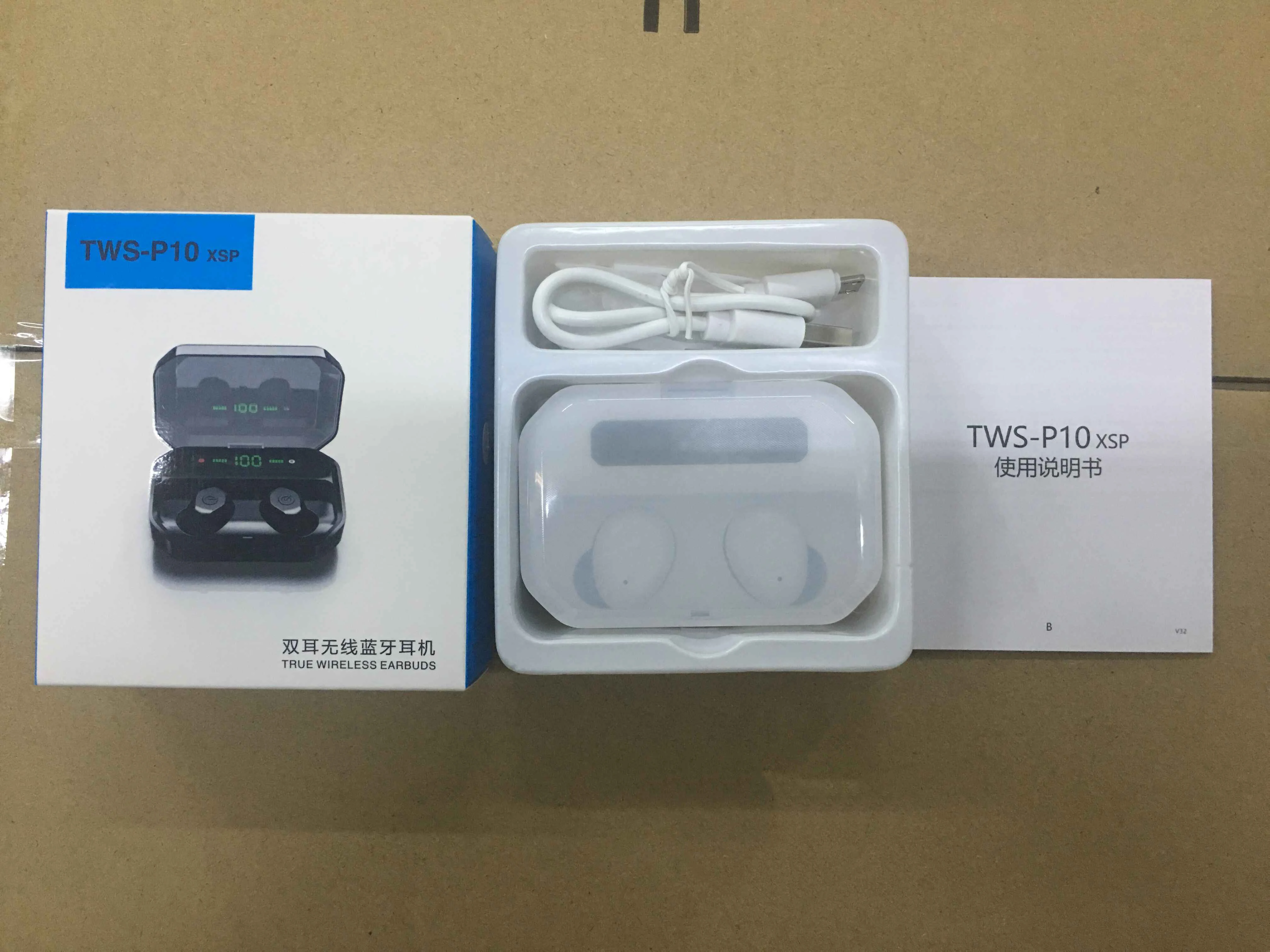 0 earbuds stereo sound for phone i9 i10 i12 - buy tws p10xsp hot