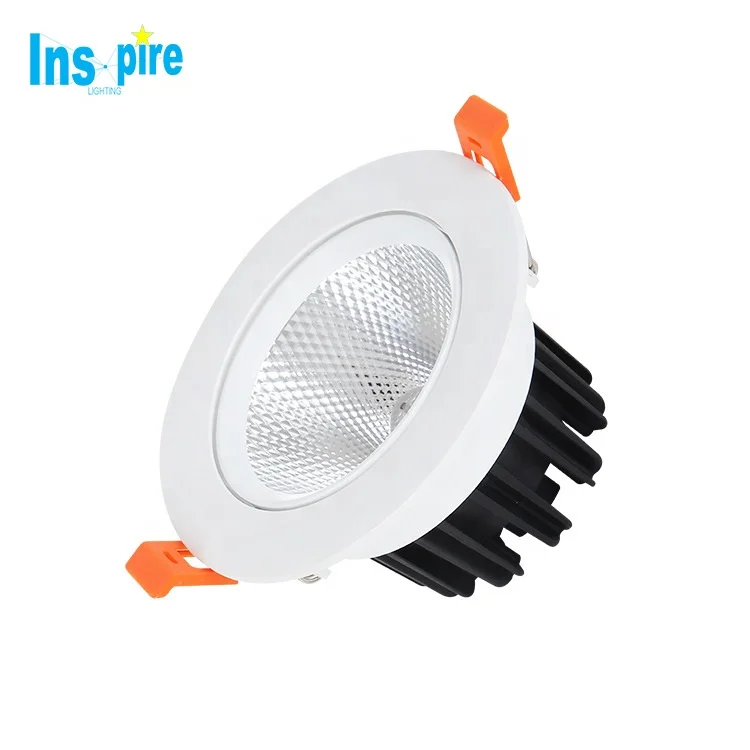 Factory price anti glare 5W 10W 15W cob led lighting lamp downlight, 220v down light