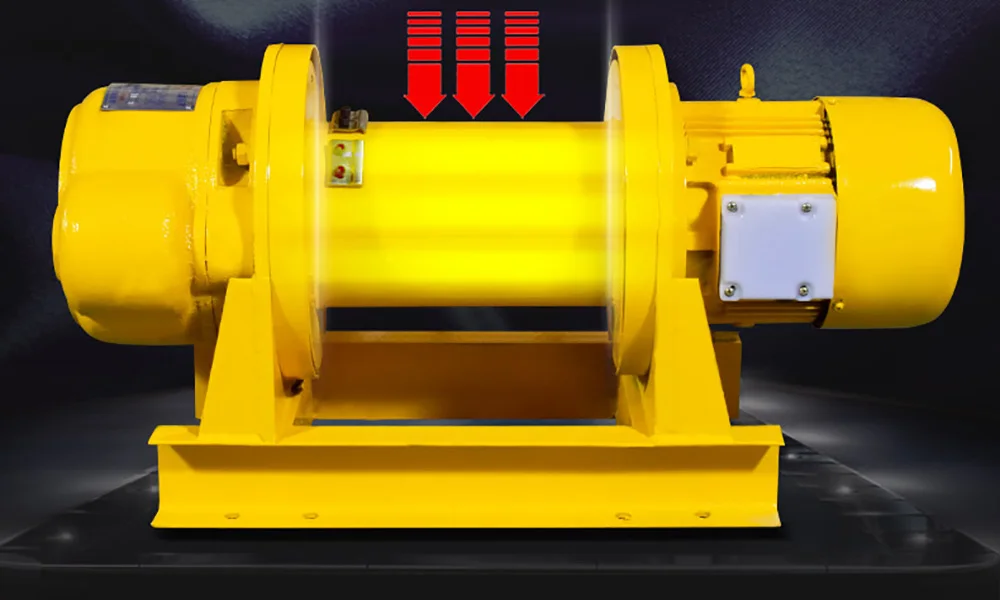 新型号 1000千克钢丝绳电动绞盘和施工升降机与更低的价格