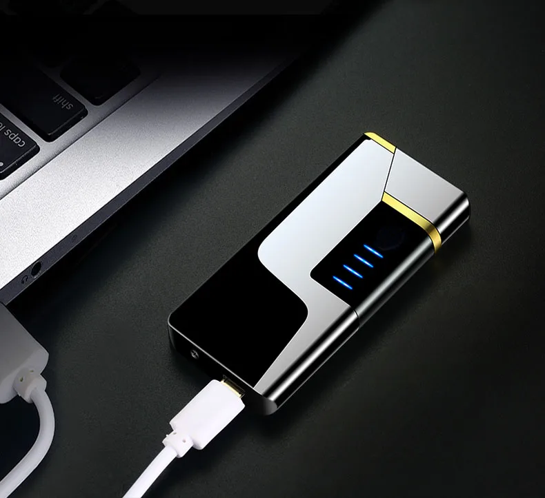 Wholesale No Flame Usb Rechargeable Electric Arc Plasma Lighter Buy