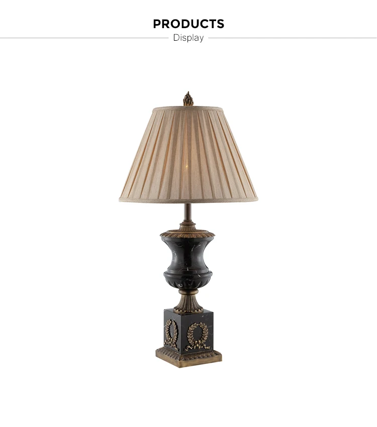 traditional living room bedside antique table lamps