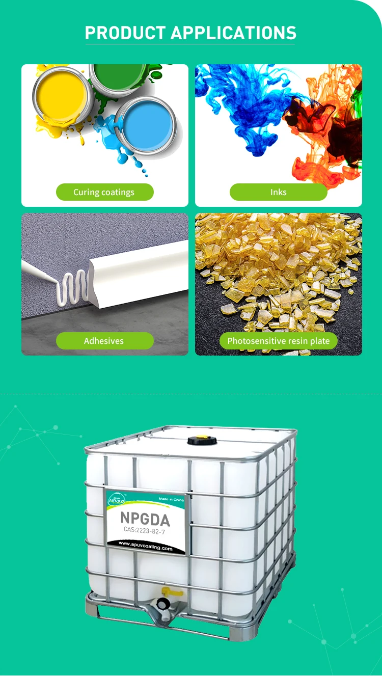 Fine Chemical Acrylate Monomer CAS:2223-82-7 UV oligomer NPGDA