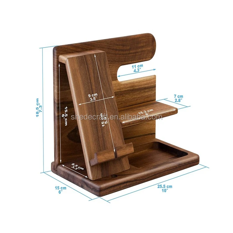 tablet stand wood