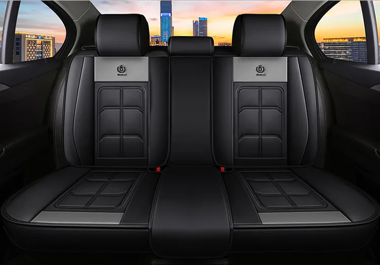 All-Car Five-Seat Leather Cover Fully Encircled Four Seasons Universal Wear-Resistant Dirt-Resistant Breathable Car Seat Cushion manufacture