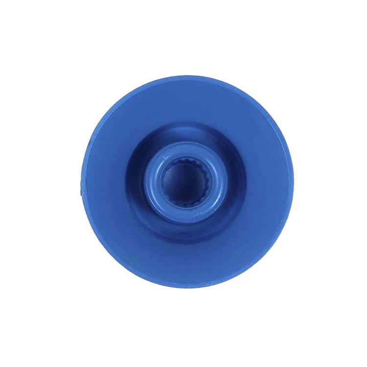 Blue Top Hat Style Plastic Speed Control Guitar Knobs For Lp Electric