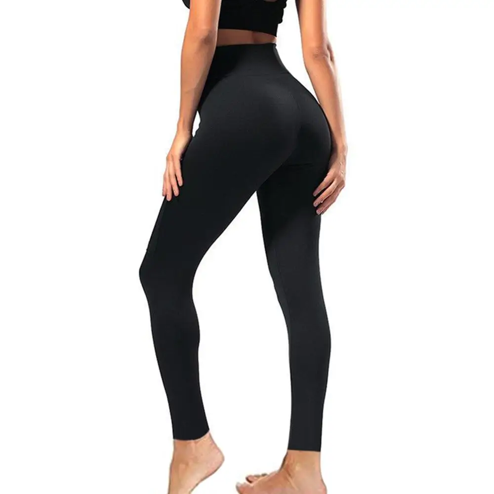 

92%Polyester 8%Spandex Buttery Soft Black Leggings Plus Size High Waisted Workout Leggings for Women, As pictures or customized colors