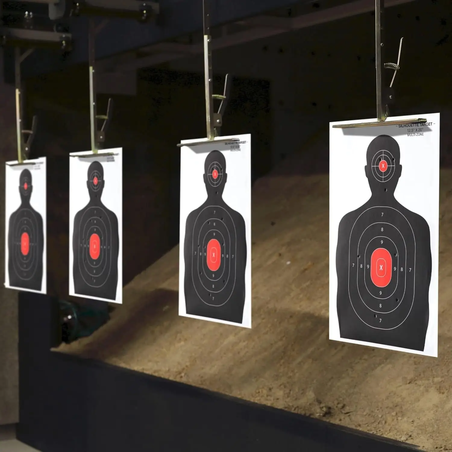 Humanoid Target Custom 14x22 Inch Silhouette Targets Humanoid Shooting Target Hunting ...