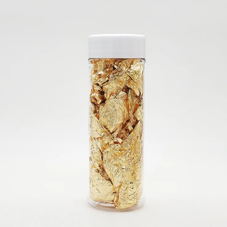 food ingredients pure gold leaf foil paper sheets