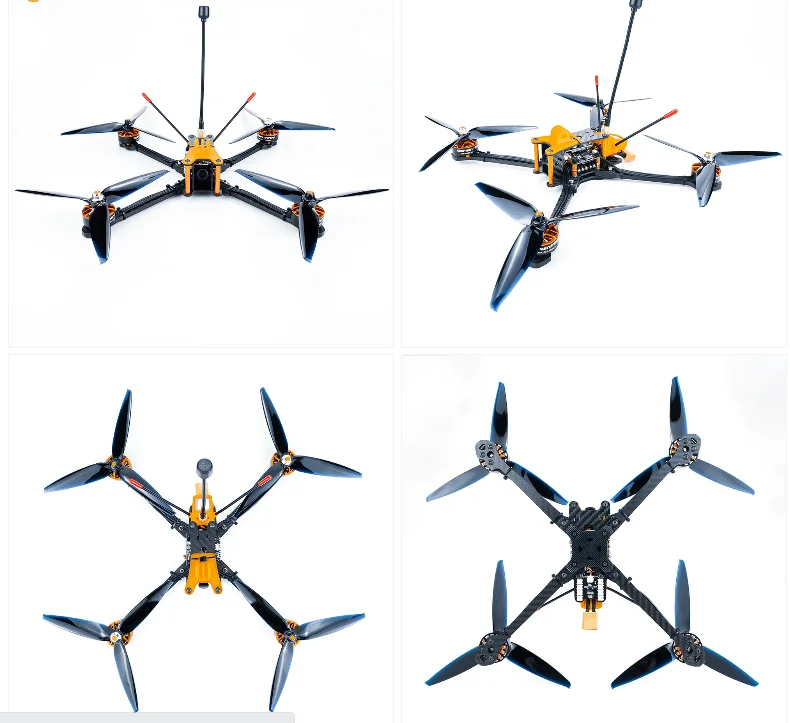 Darwin129 7" Long Range Darwin Fpv Drone With Gps Hd Image Transmission ...