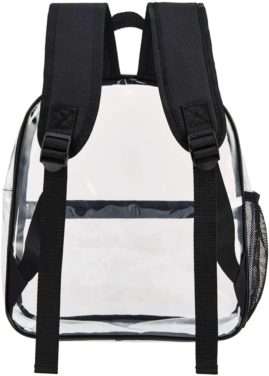 Pvc Clear Backpacks Target Stadium Approved Waterproof Transparent ...